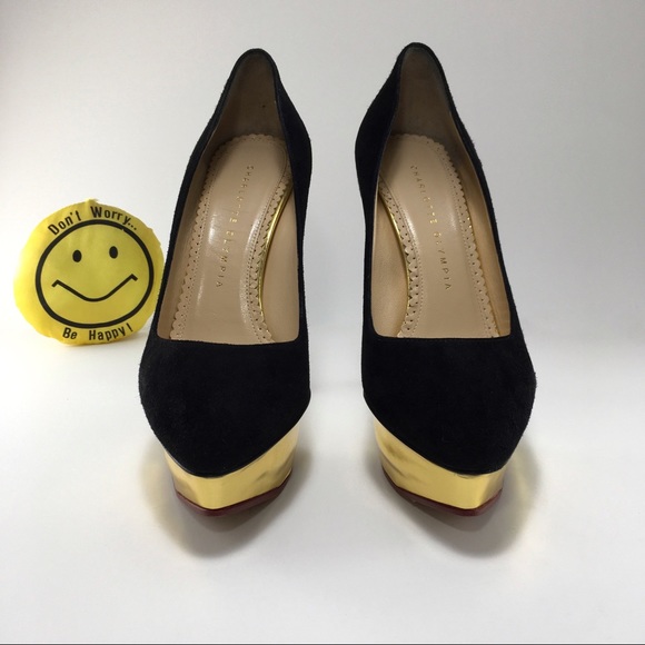 SOLD💫 eBay- Charlotte Olympia Dolly Heels, IT 37.5 Brand New - Picture 3 of 11